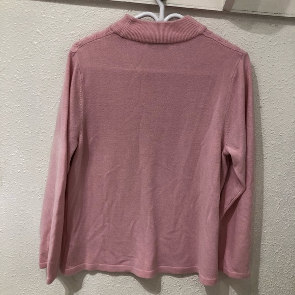 Fuzzy Soft Pink Sweater - Picture 2 of 6